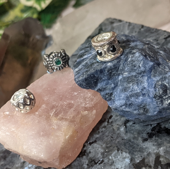 Vintage Stirling Silver Charm Beads. - Picture 9 of 9